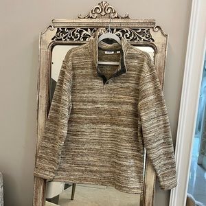 ROWM Beige patterned Men’s Size Large Sweater